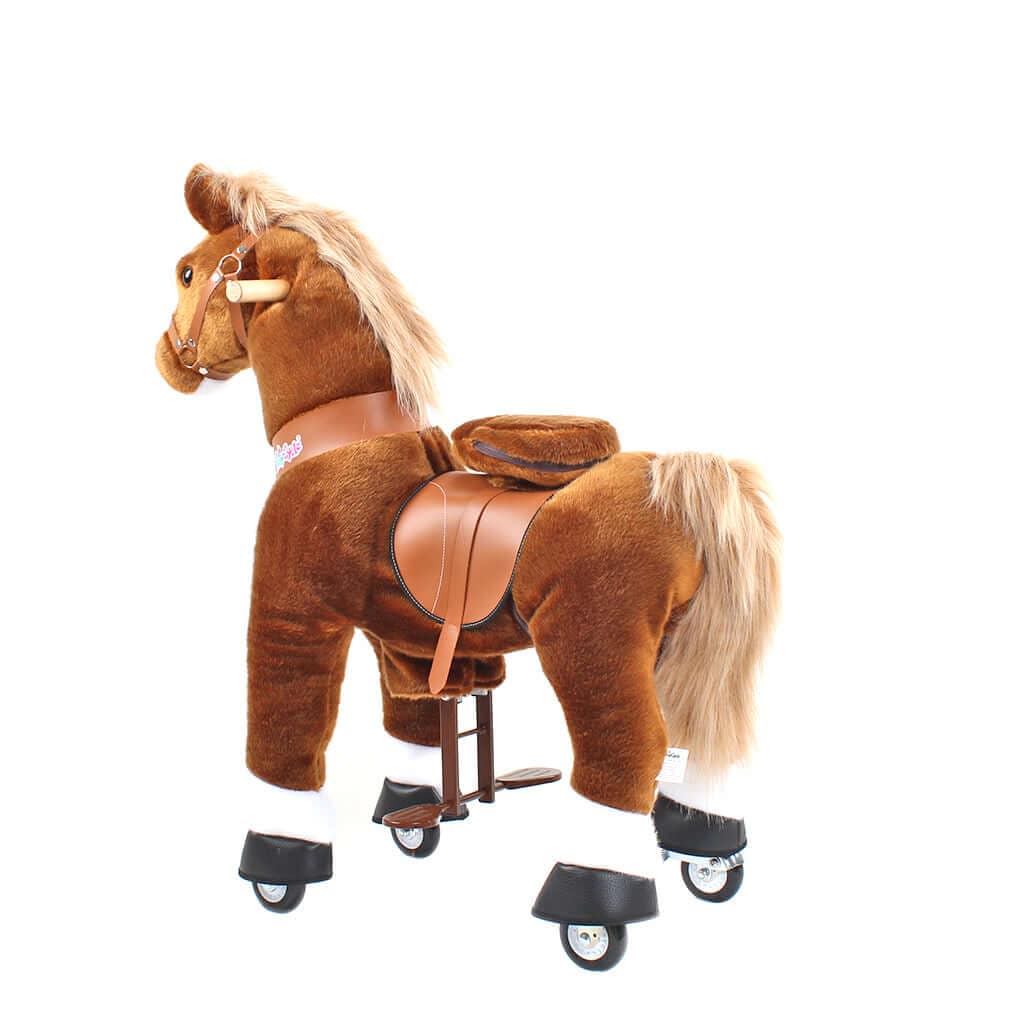 Model U Ride-On Pony Toy Age 4-8 Brown