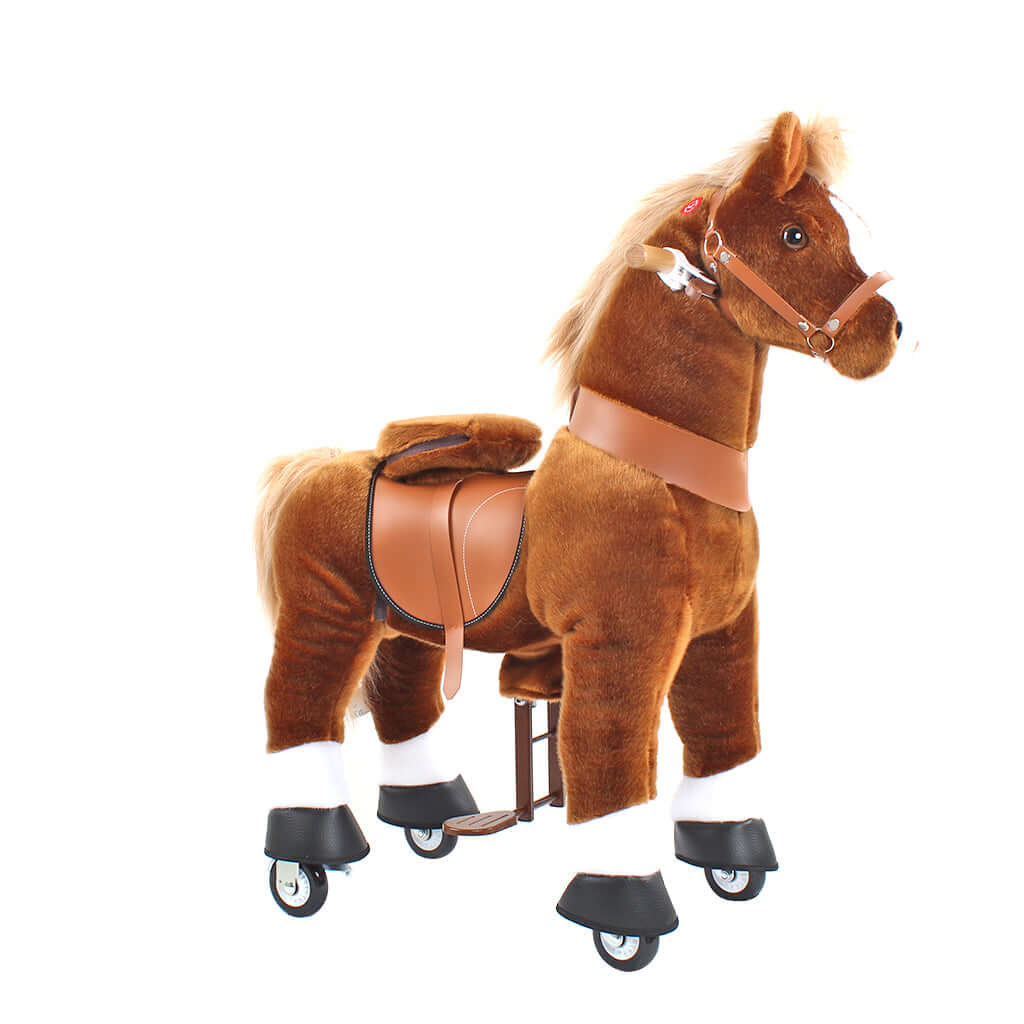 Model U Ride-On Pony Toy Age 4-8 Brown