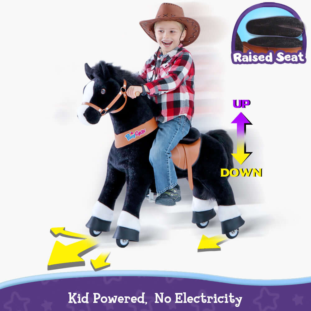 Model U Horse Age 4-8 Black