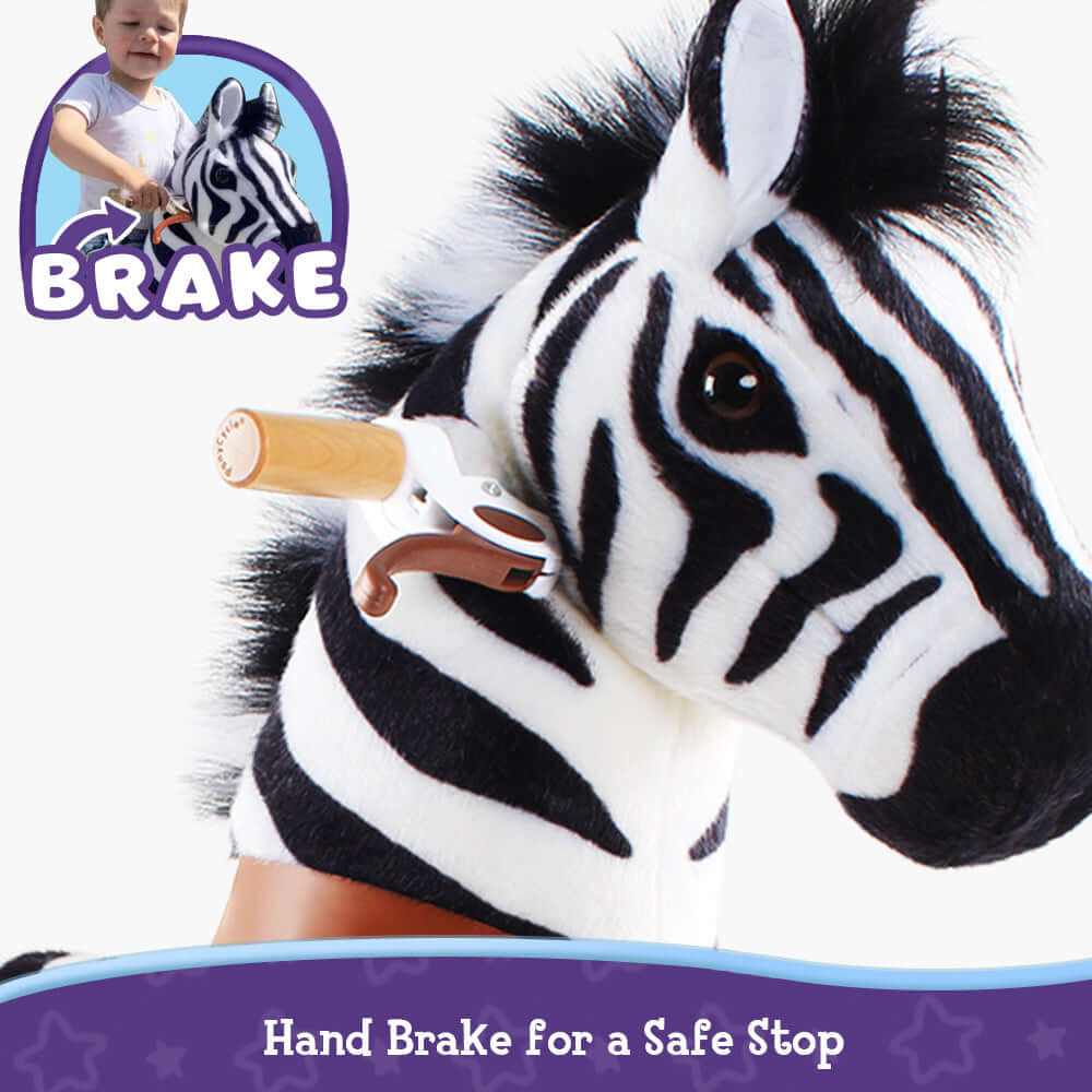 Model U Ride-On Animal Zebra Age 4-8