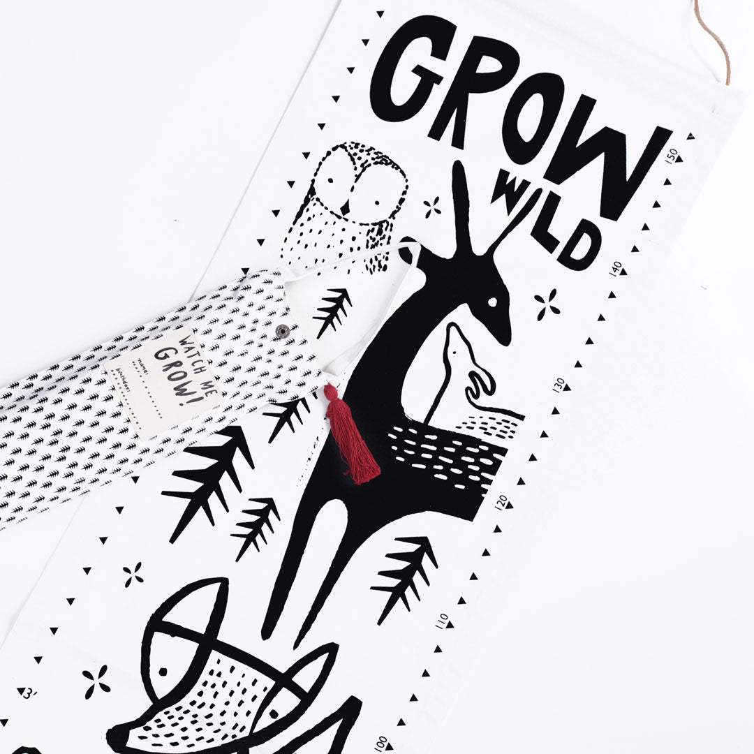 Canvas Growth Chart - Woodland