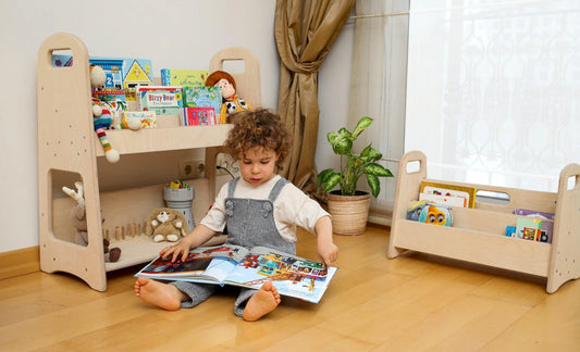 Wooden Bookshelf | Small, Medium, Large - Oliver Ruffus