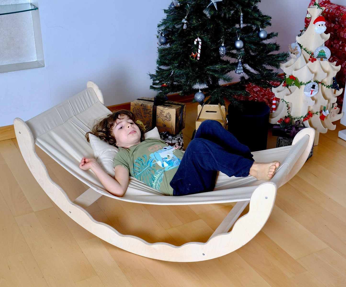 Wooden Hammock for Toddler